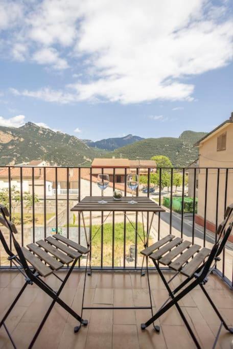 Ca La Serenitat Apartamento Acogedor Y Tranquilo Con Vistas En Rodonella Sant Jordi de Cercs Exterior photo